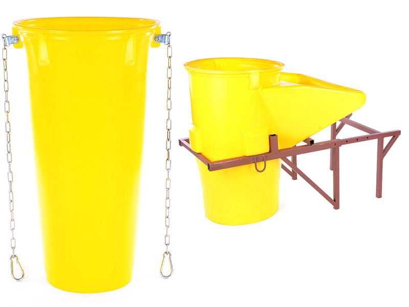 Zsypy budowlane 10 mb, komplet 10 sztuk = 10 mb – wynajem