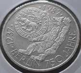 10 Marek Niemcy 1987 r. - 750 lat Berlina - men. "J"