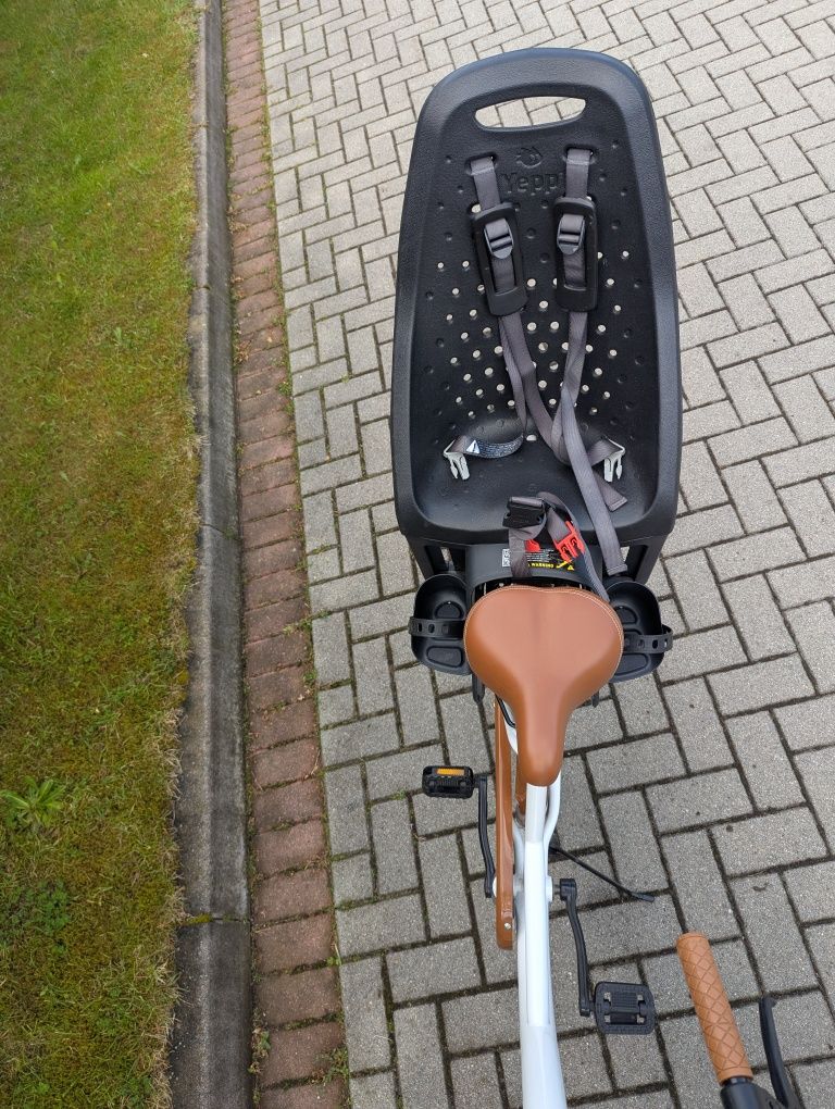 Rower miejski z siodełkiem dziecięcym Jepp