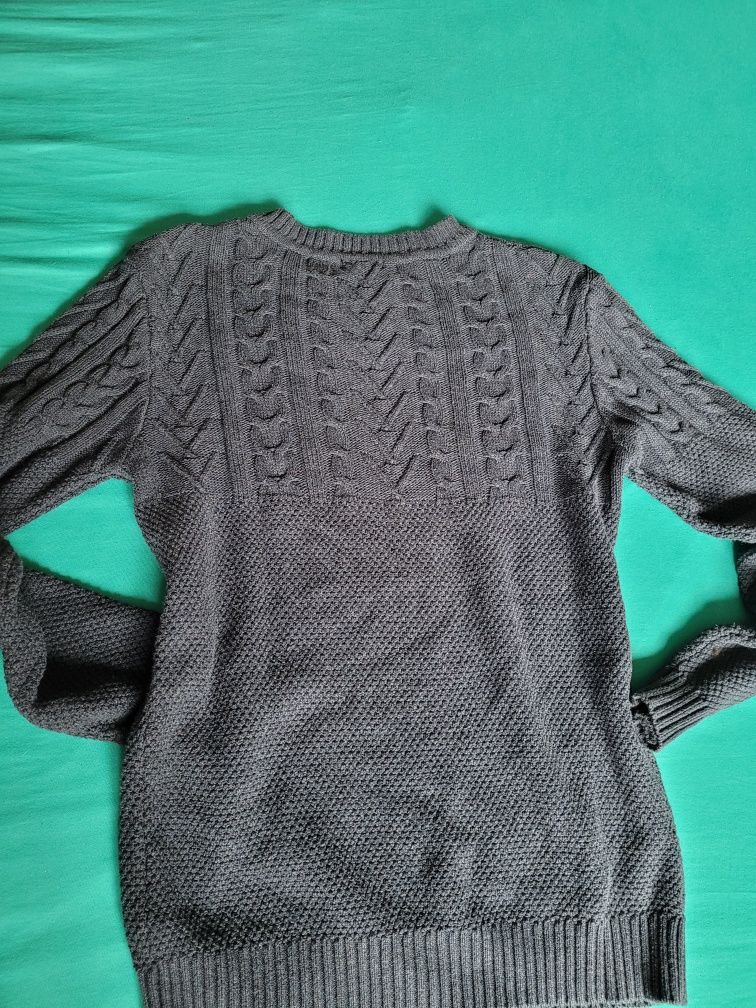 Sweter damski ciemny granat