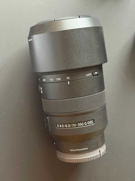 Sony E 70–350 mm f/4.5–6.3 G OSS – Teleobiektyw (APS-C, OSS)