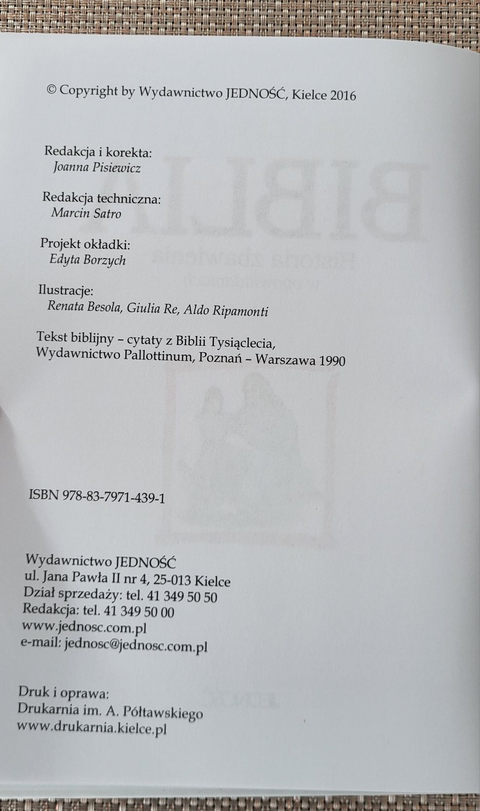 Biblia - Historia zbawienia w opowiadaniach