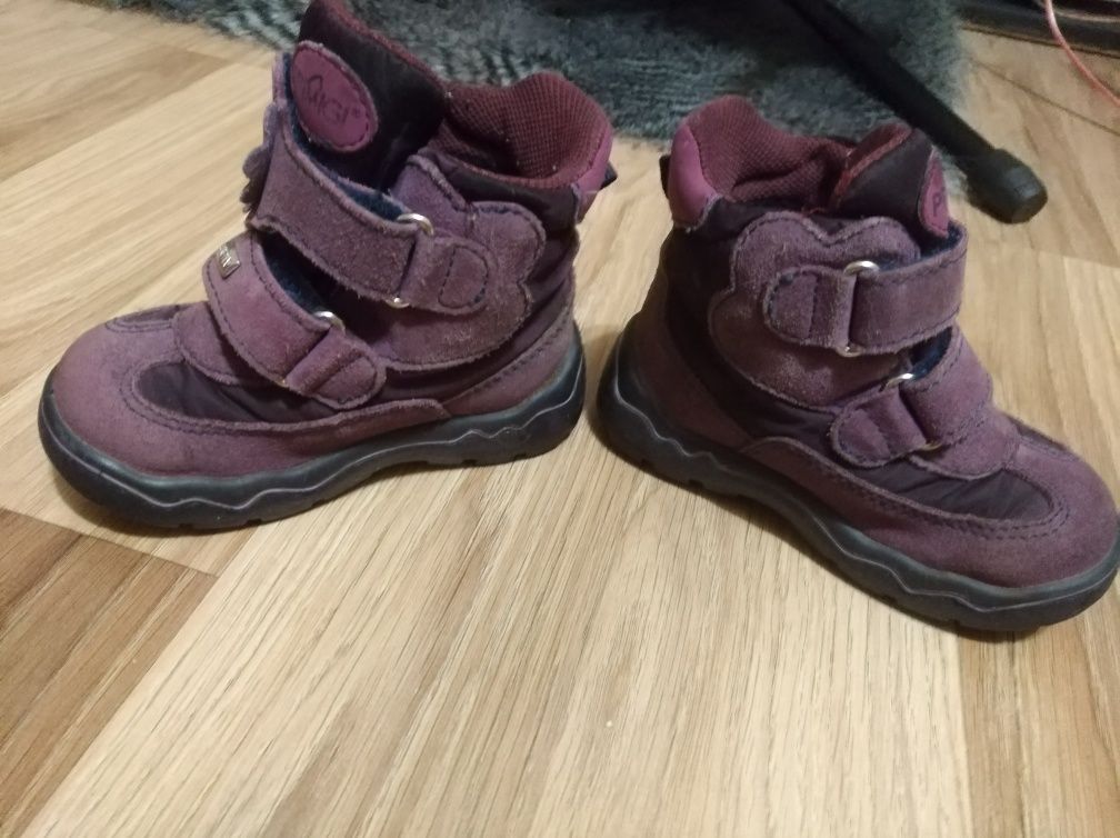 Детские Фирменные зимние ботинки ShockABCorber