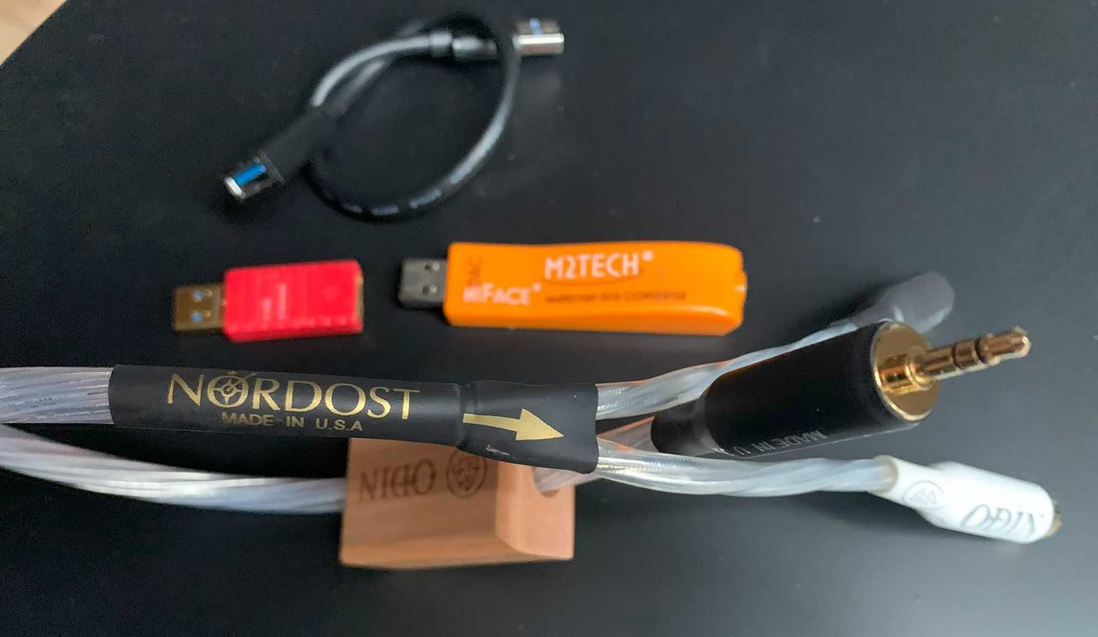 M2Tech DAC, IDefender, Nordost - zestaw lepszy niż inne warte 3Xwięcej