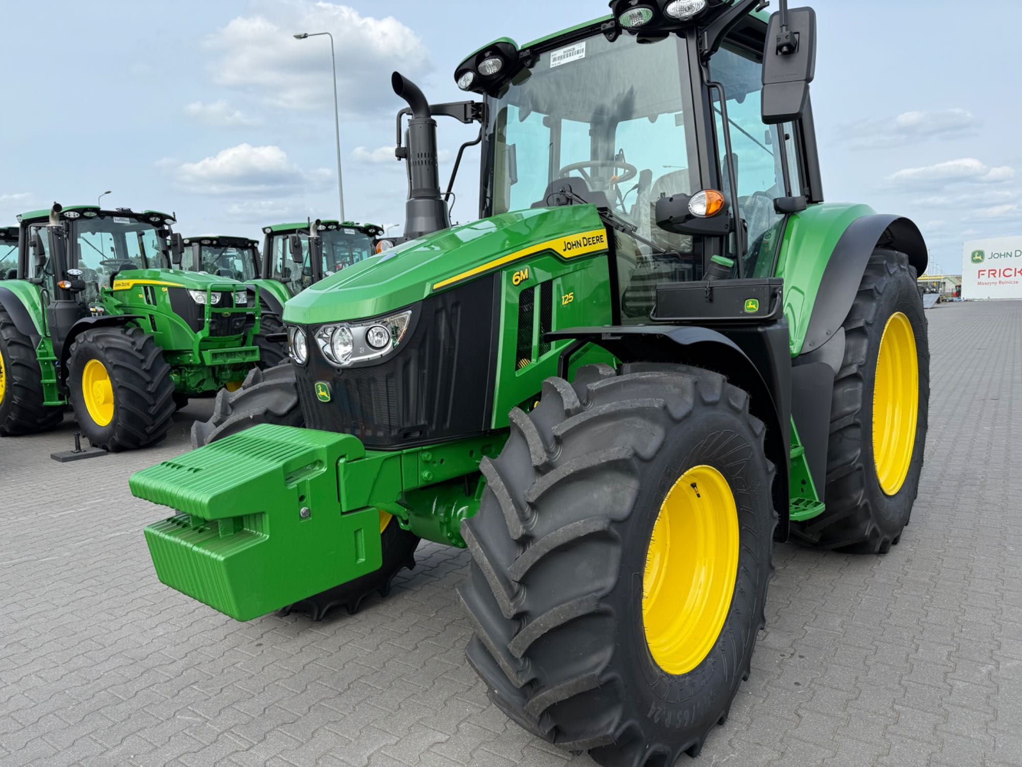Wynajem*wypożyczenie NOWEGO ciągnika JOHN DEERE 6M 125 !