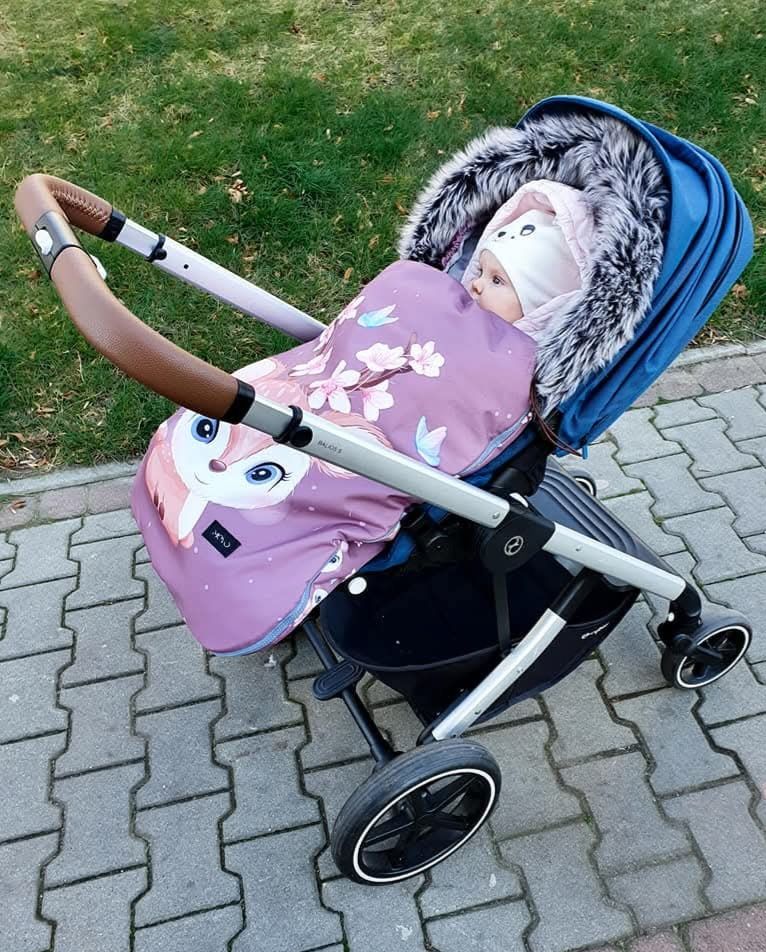 Cybex Balios S niebieski wózek spacerówka