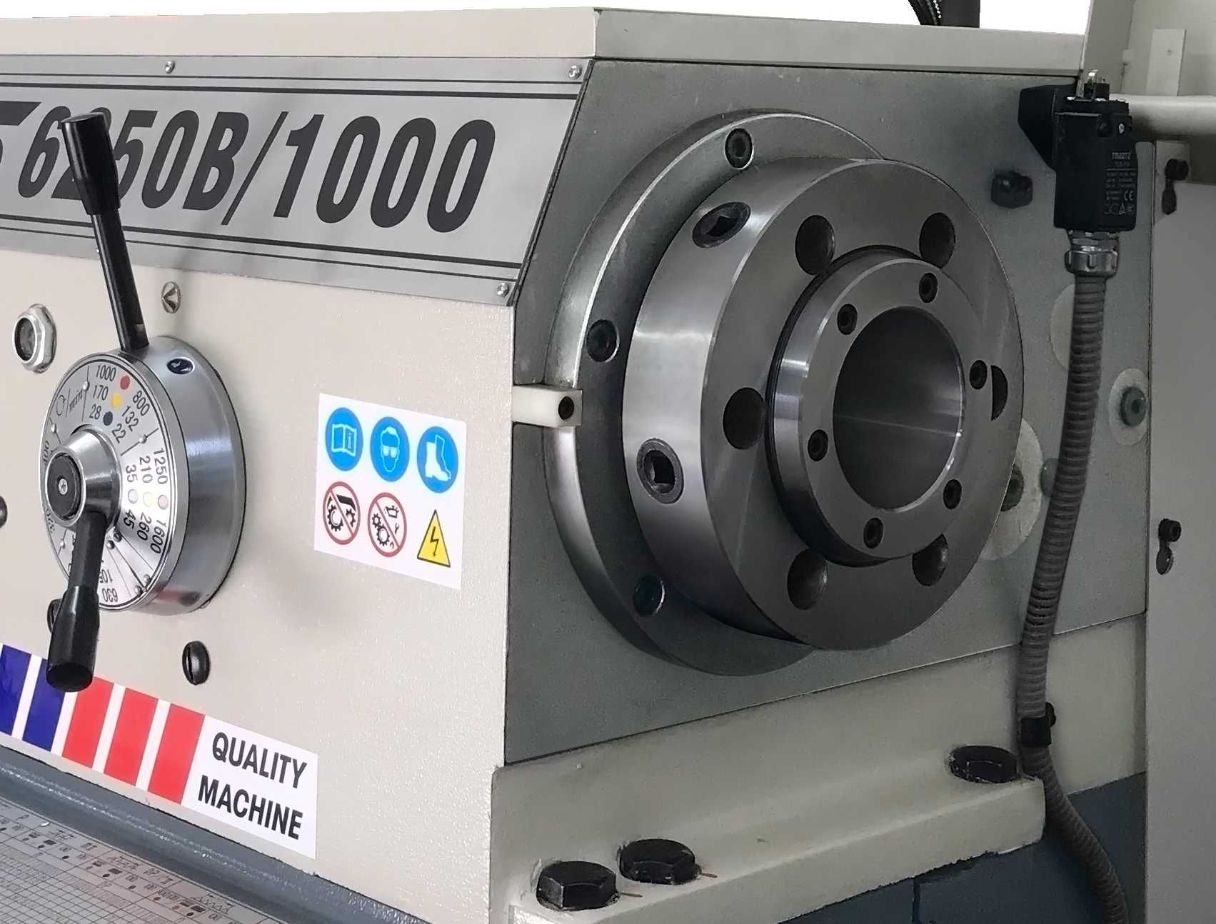 Tokarka uniwersalna 500 x 1000 z odczytem - FABRYCZNIE NOWA