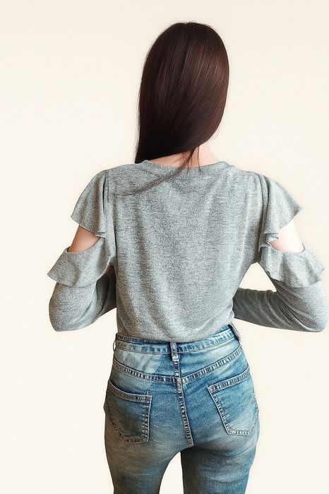 Bluzka z długim rękawem