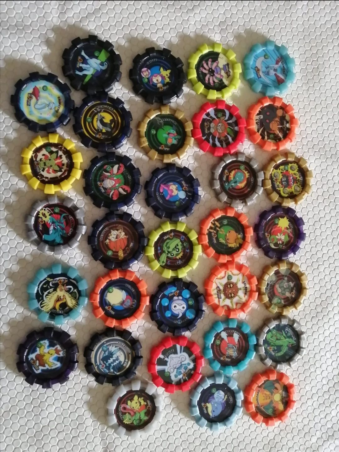 TAZOS POKEMON Novos