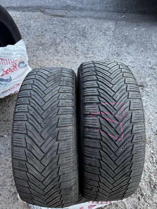 Шини БУ 205 55 R 16 Michelin alpin 6 комплект зима 2020 р резина