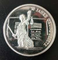 Medal srebżony 50 lat ustawy