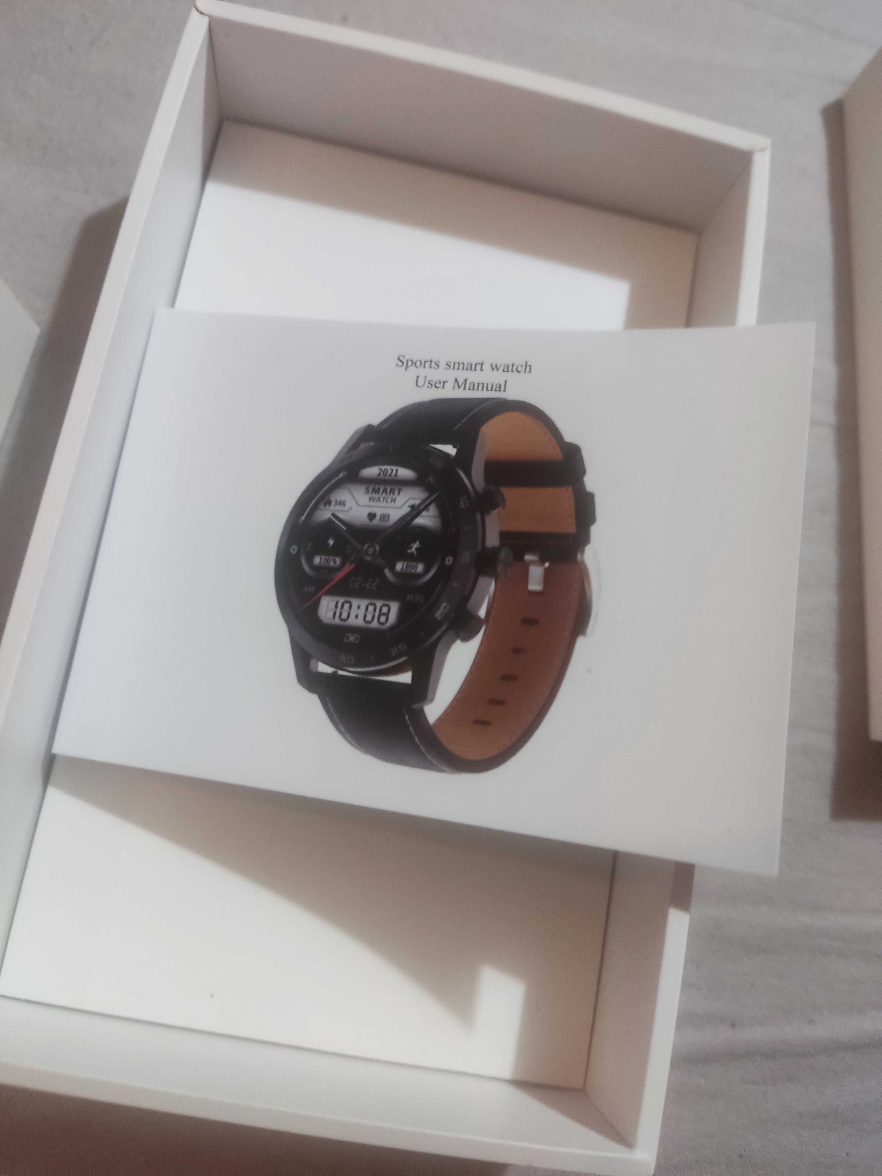 Zegarek Smartwatch (shd ciśnieniomierz ekg pulsometr rozmowy 2 paski)