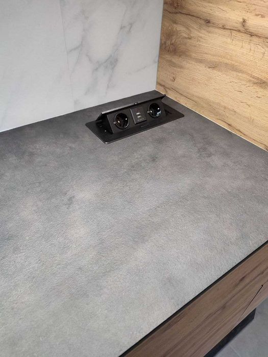 Kuchnie i meble na wymiar, montaż blatów kuchennych HPL