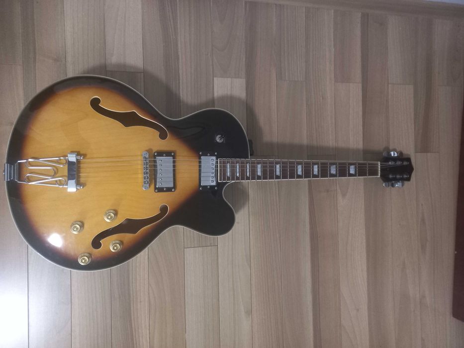 Gitara elektryczna hollow body Vision