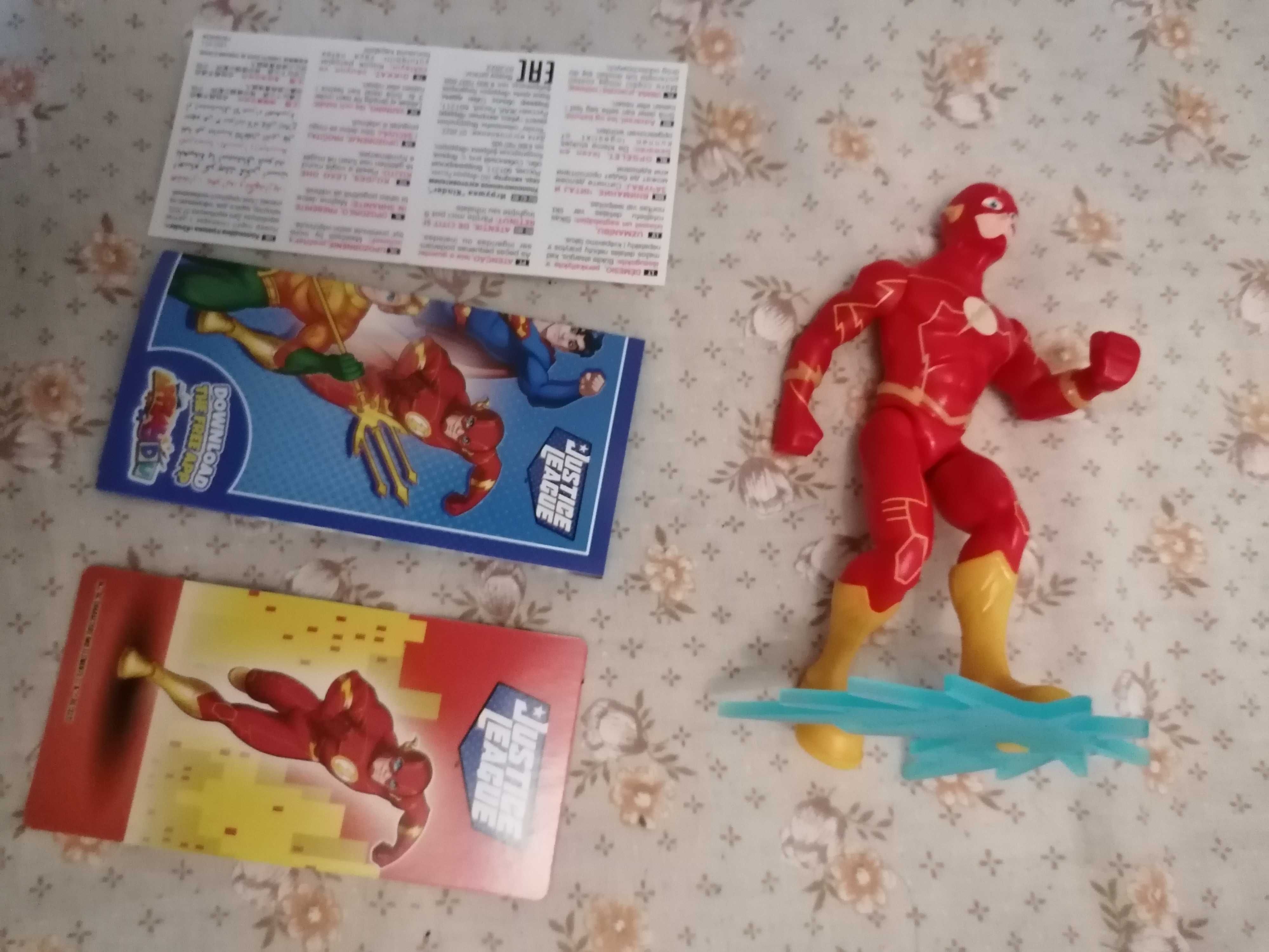 6 Bonecos/Brinquedos/Relógio Batman e Flash! (DC)