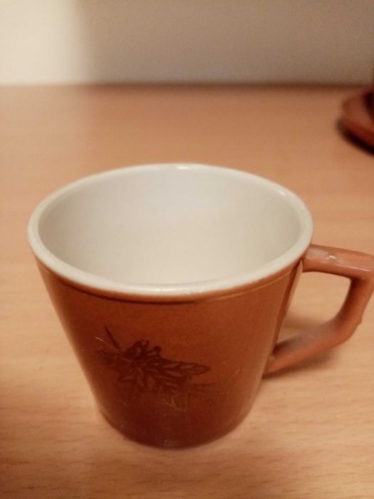 Serwis do kawy espresso z okresu PRL