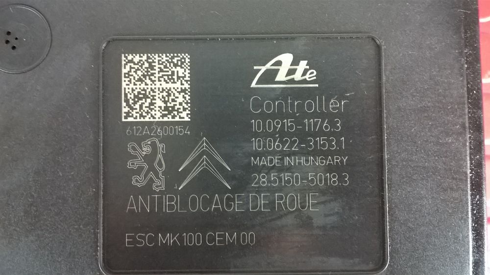 ABS - 9804161580- CITROËN DS3 (SA_)