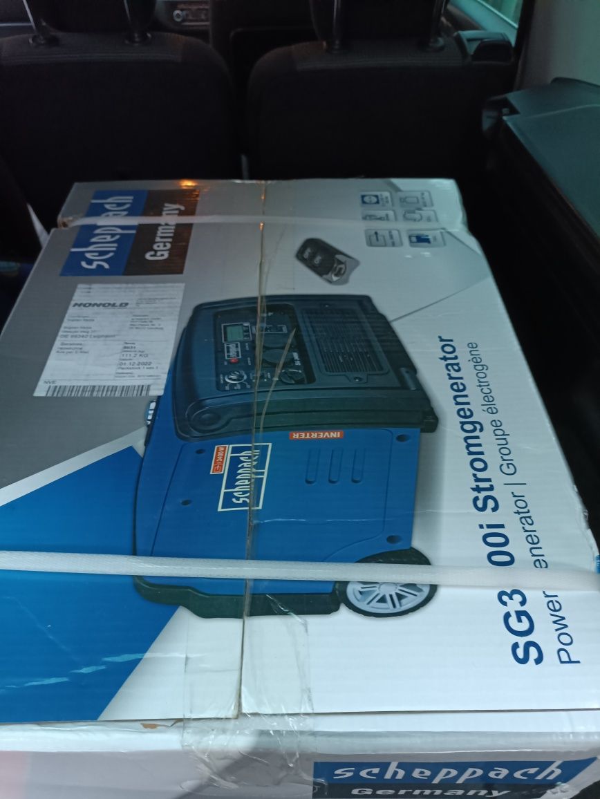 Інверторний генератор Scheppach SG3400i