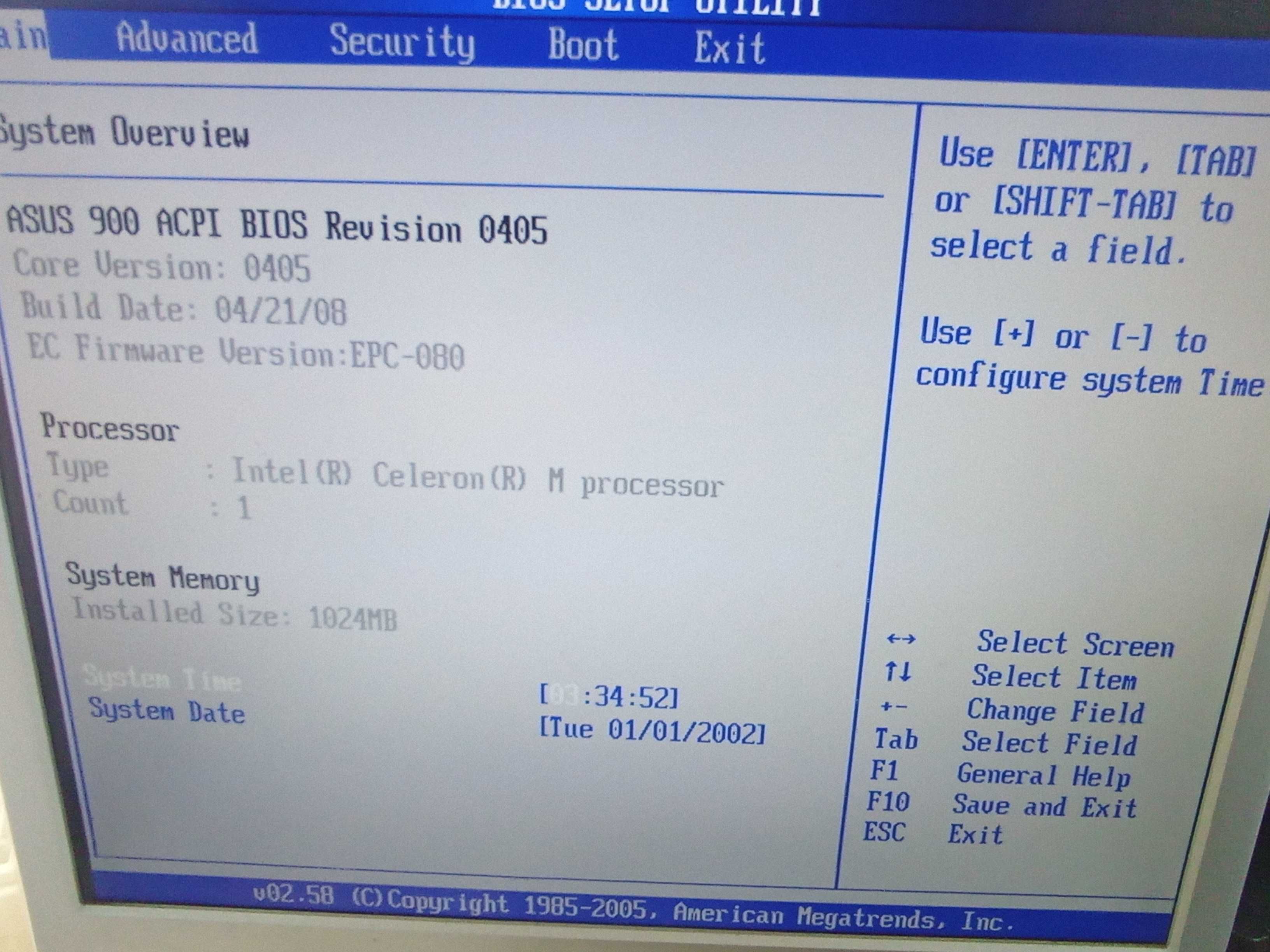 Нетбук Asus Eee PC 900