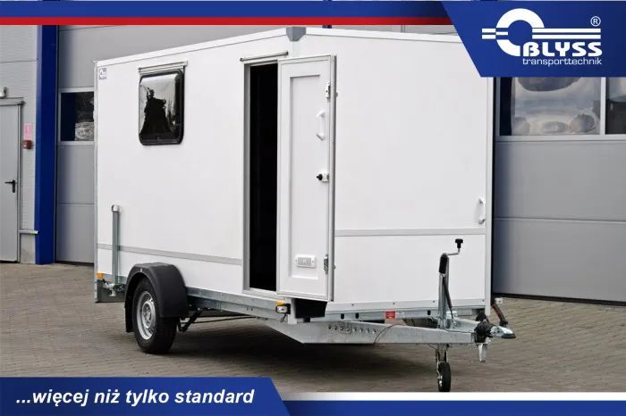 Blyss F1336 Hd  Przyczepa Furgon Kontener, Na Quad Motor, Klapa
