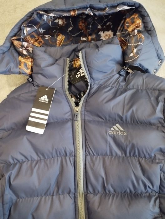 Kurtka zimowa puchowa adidas m