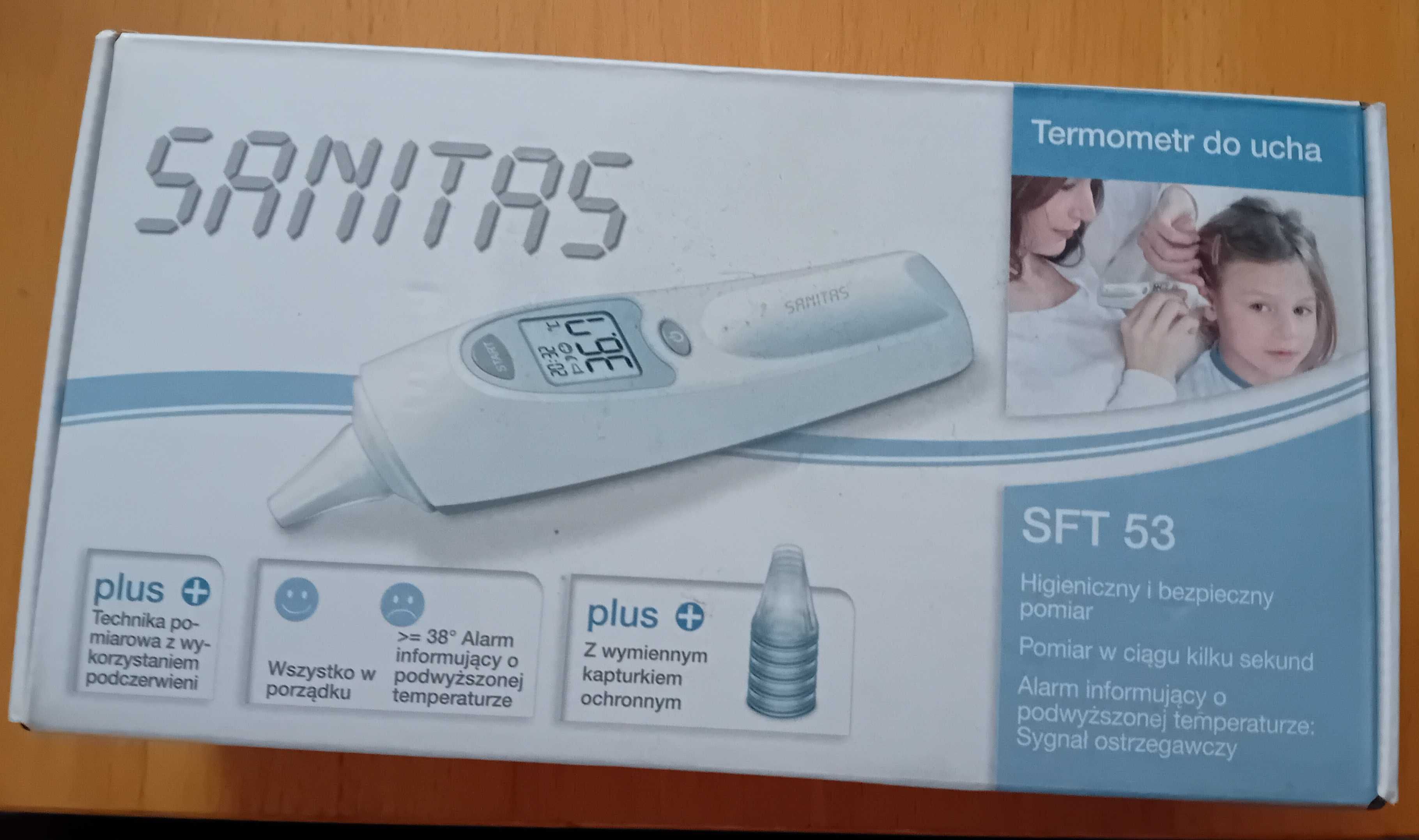 Termometr do ucha Sanitas SFT 53