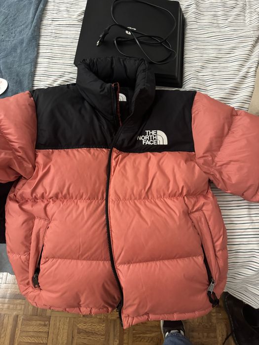 North Face 700 Puffer Jacket Pink Salmon