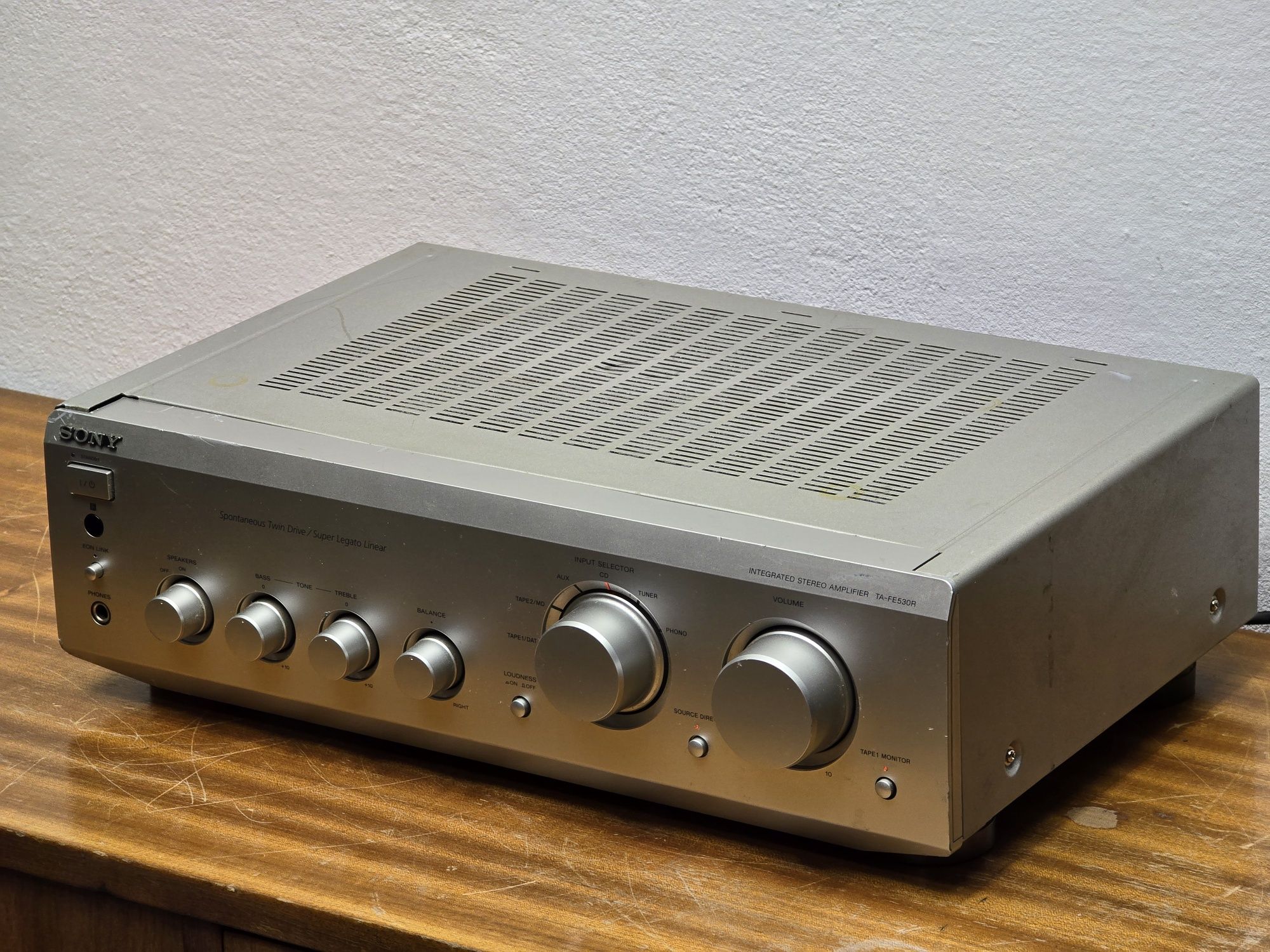 Sony TA FE 530r wzmacniacz srebrny