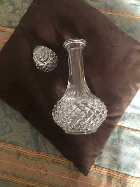 Encantadora garrafa de cristal d'Arques