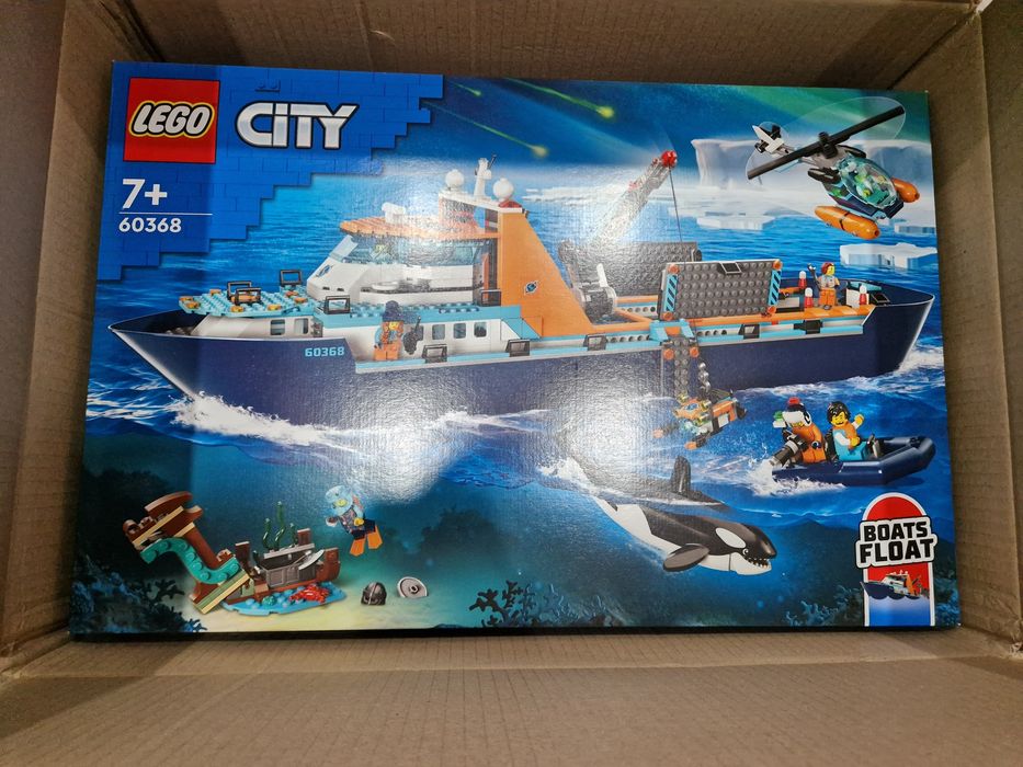 Lego City 60368 Navio Explorador do Ártico