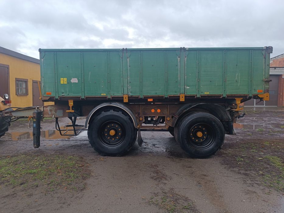 Przyczepa Schmitz trzy stronny wywrot z Niemiec