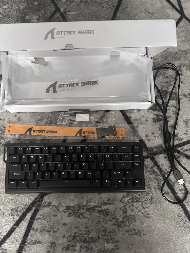 Магнітна Клавіатура Attack shark x68he