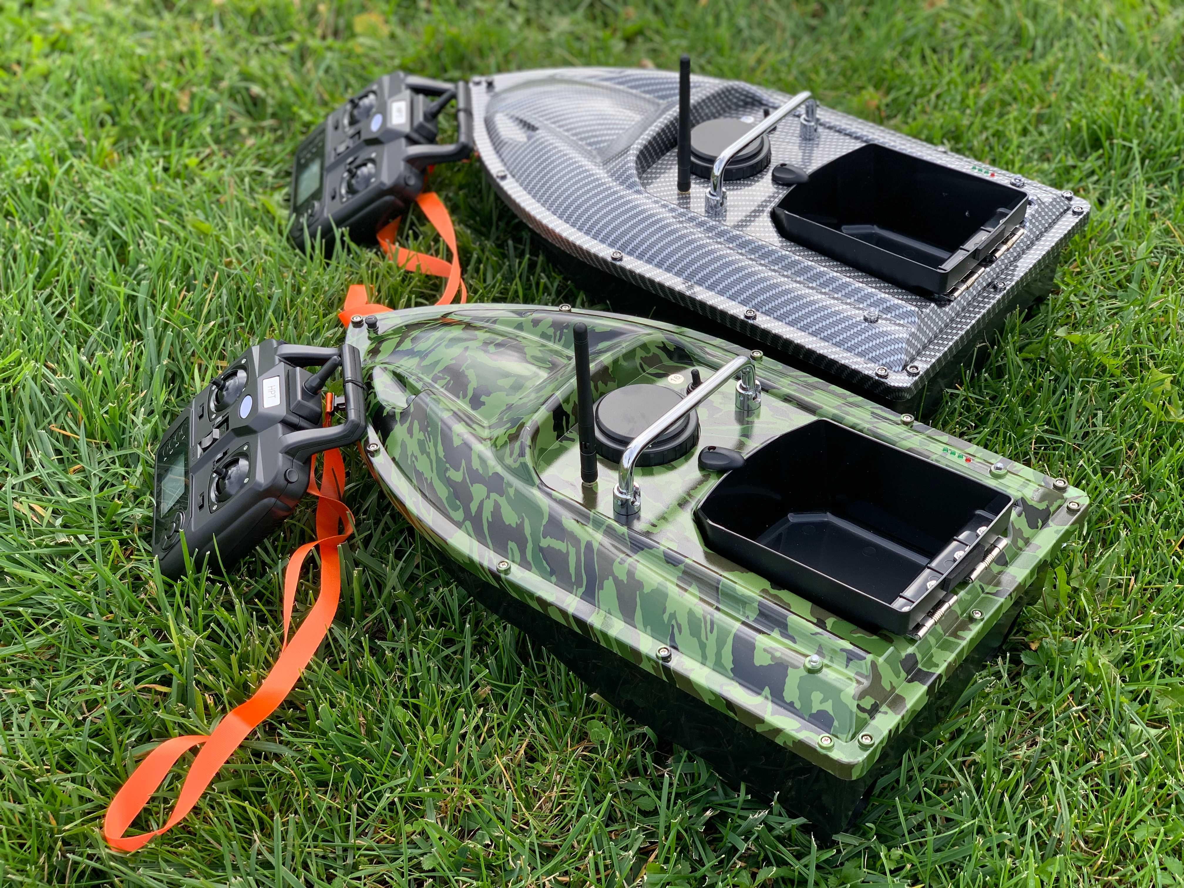 Nowa wędkarska, karpiowa łódka zanętową New Flytec D13 GPS Carbon\Camo