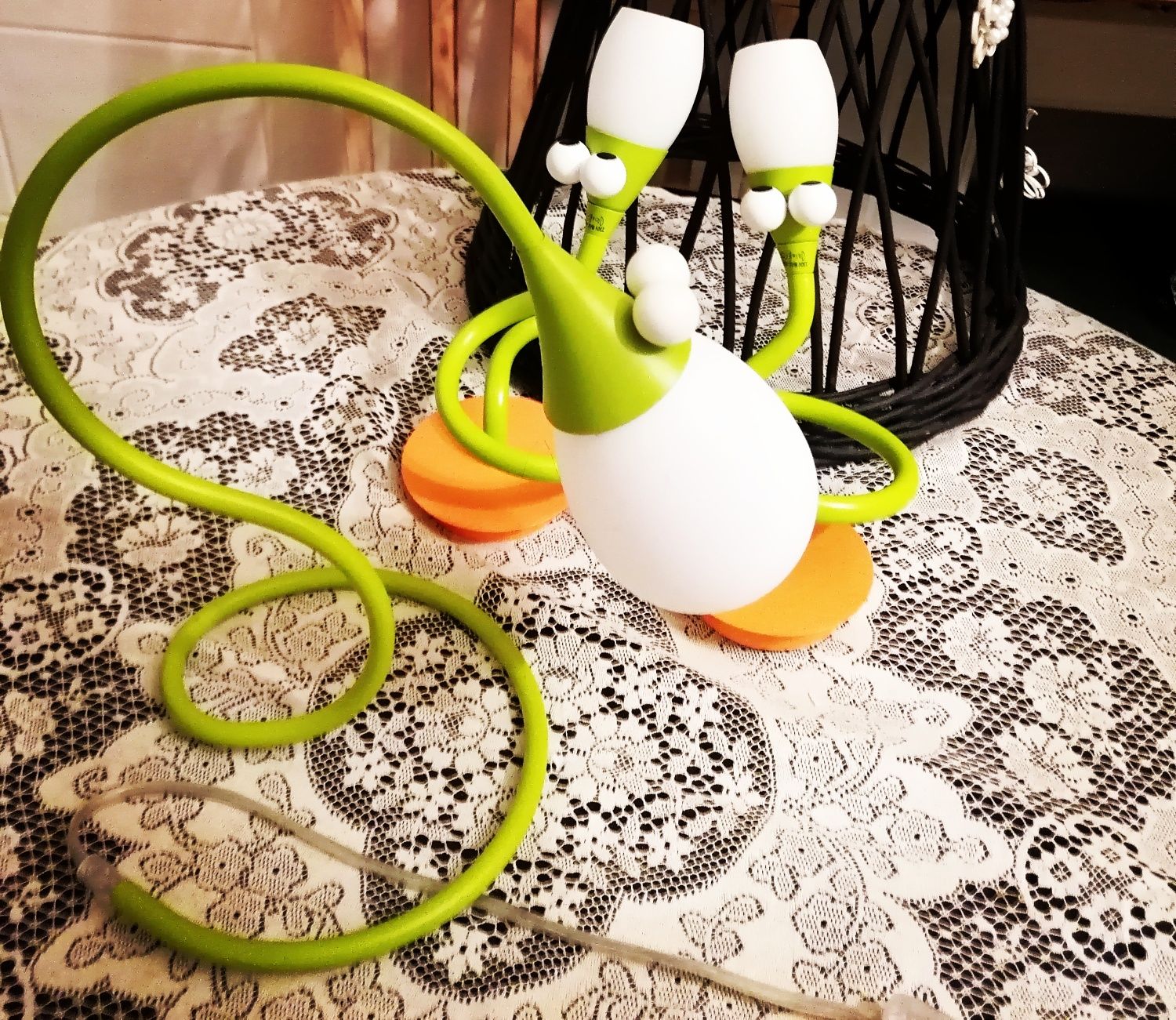 Lampa wisząca+2 kinkiety + lampka biurkowa Massive Snake