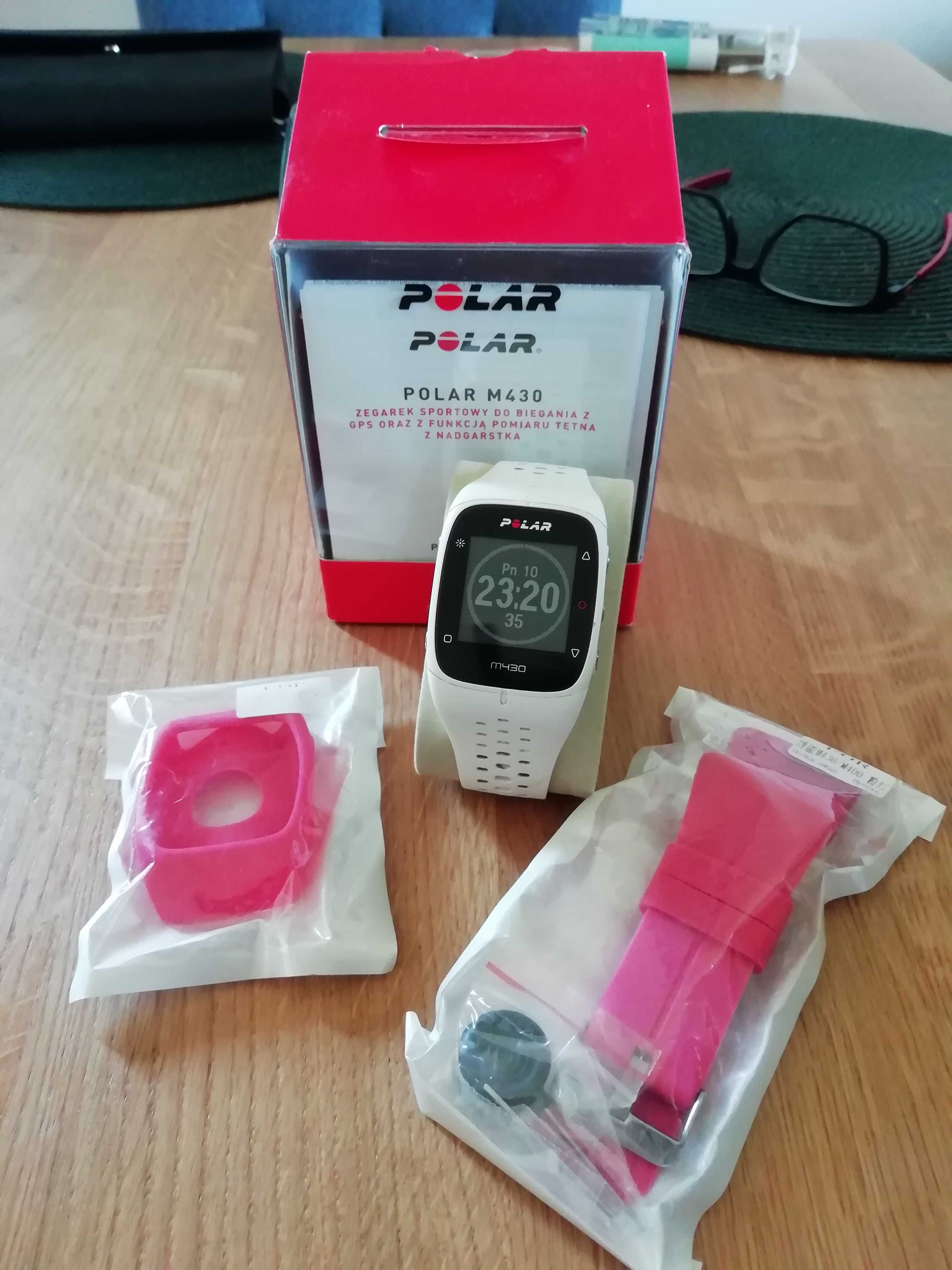 Zegarek Polar M430 + gratis nowe zamienne paski