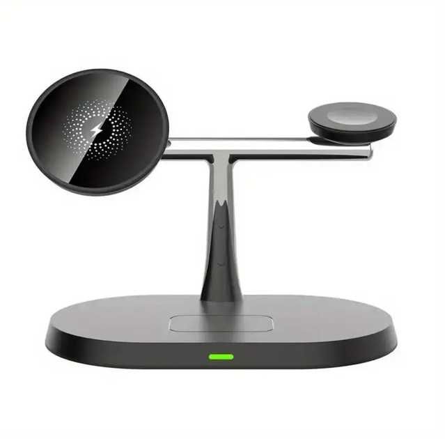 Бездротова зарядна док-станція 3 в 1 для iPhone/AirPods/Apple Watch