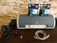 Drukarka atramentowa HP Deskjet 3745 + nowe tusze szt. 4
