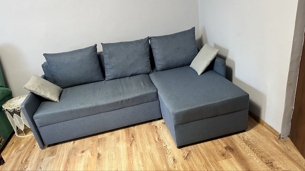 Kanapa narożna rozkładana