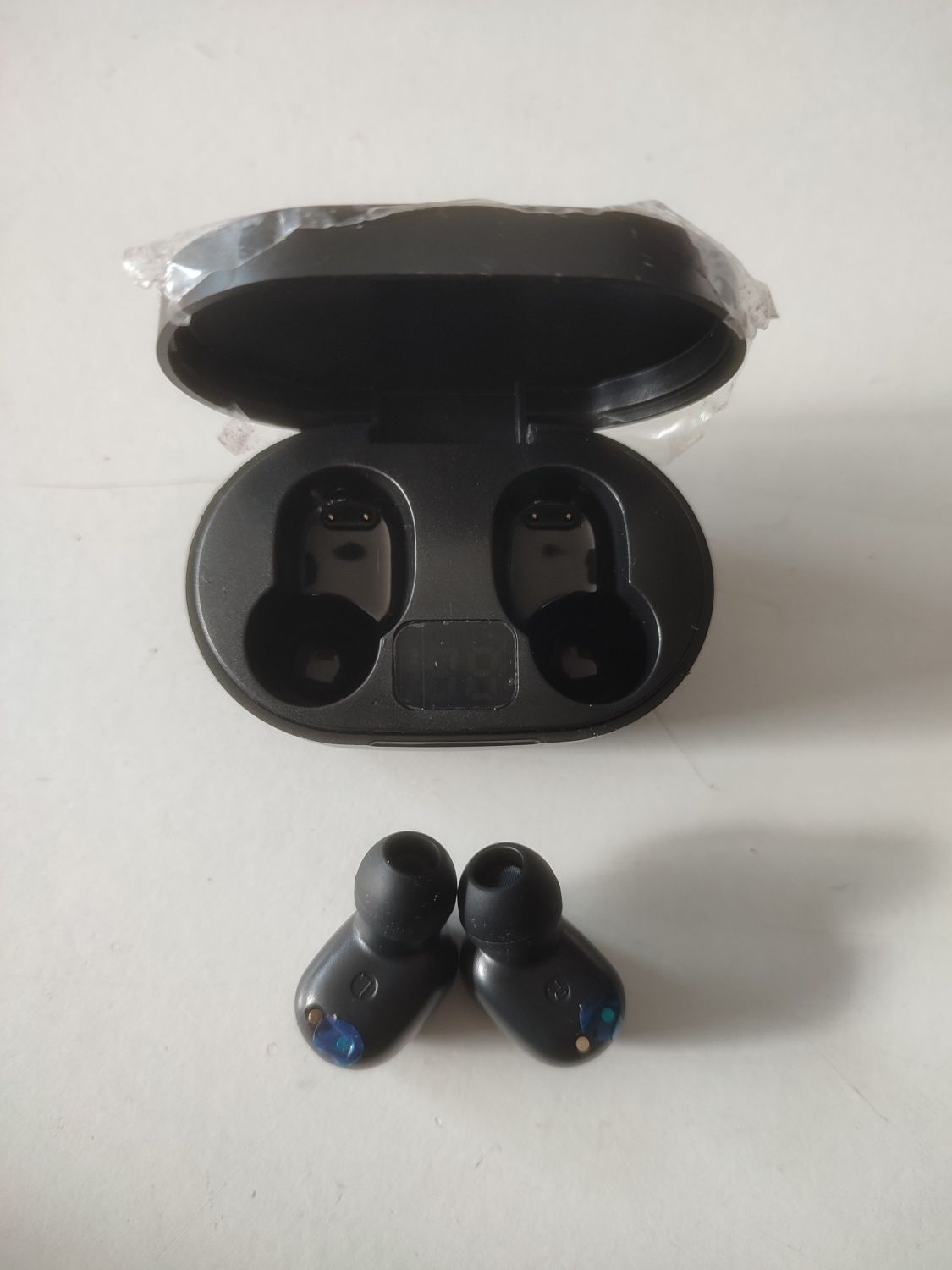 Fones sem fio + borrachas