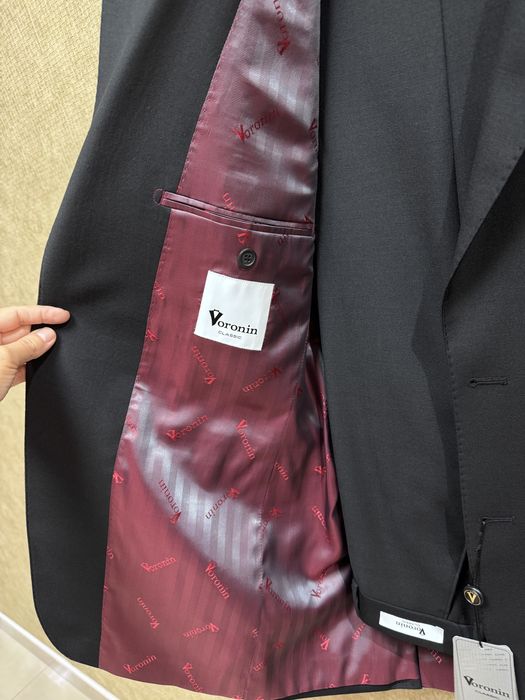 Воронін Чоловічий костюм, чорний, розмір 52 — новий