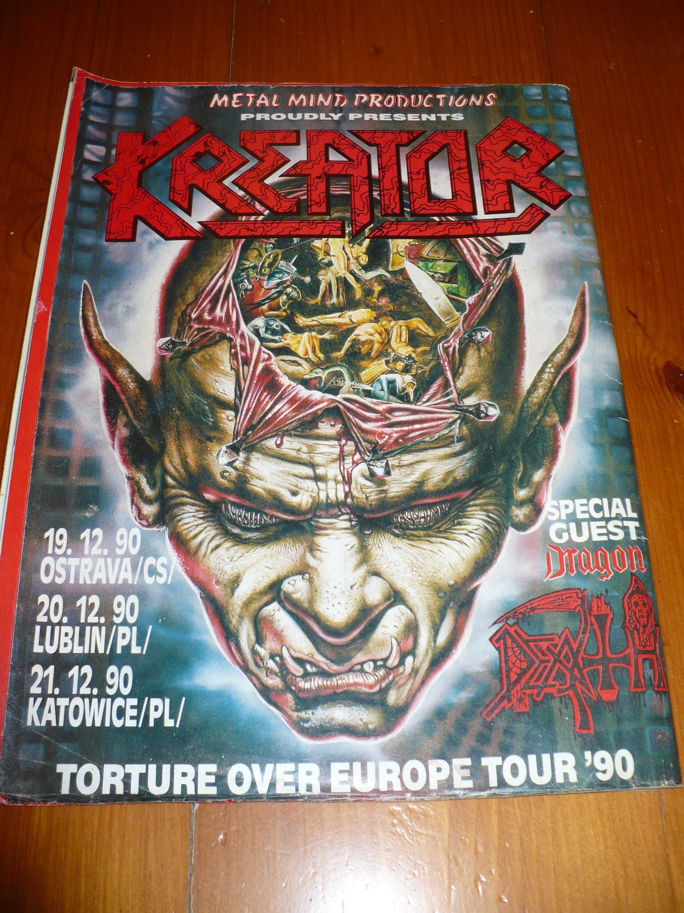 METAL HAMMER PIERWSZY NUMER '90 Obecnie Jedyny W Polsce Na Sprzedaż !!