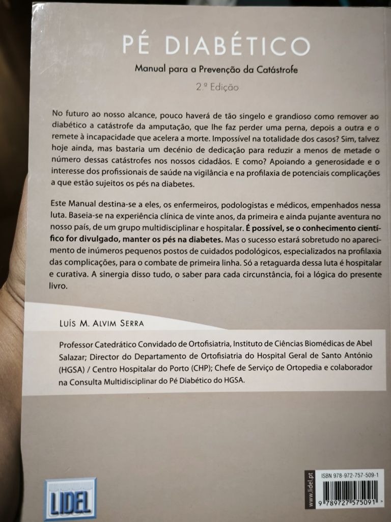 Livro como novo Pé diabético
