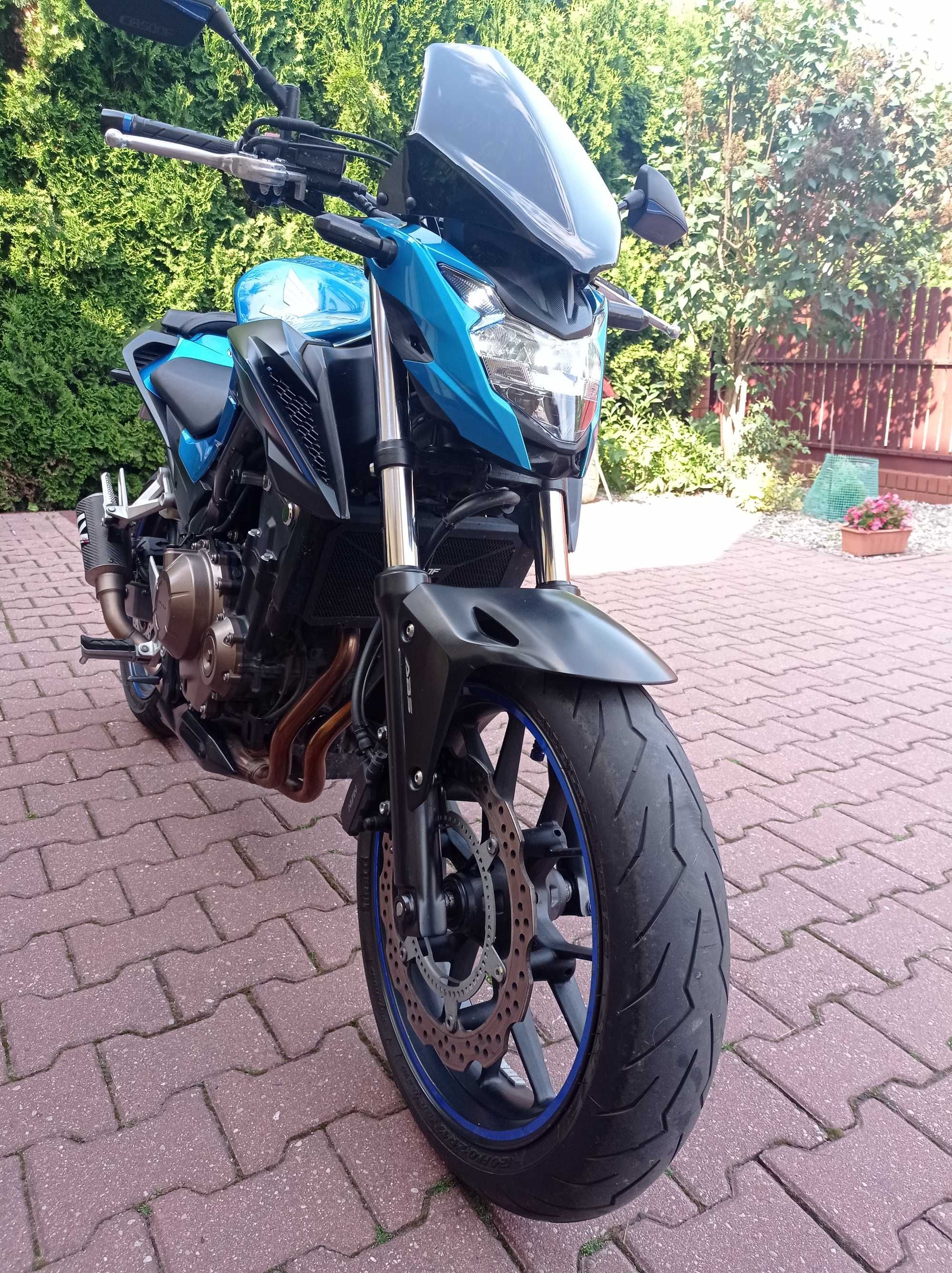 Piękna Honda CB 500 F z ABS na A2