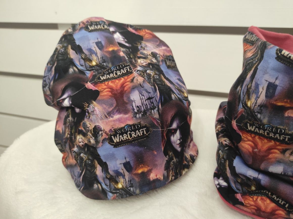 Komplet WarCraft czapka komin 110,116,122,128,134,140,146