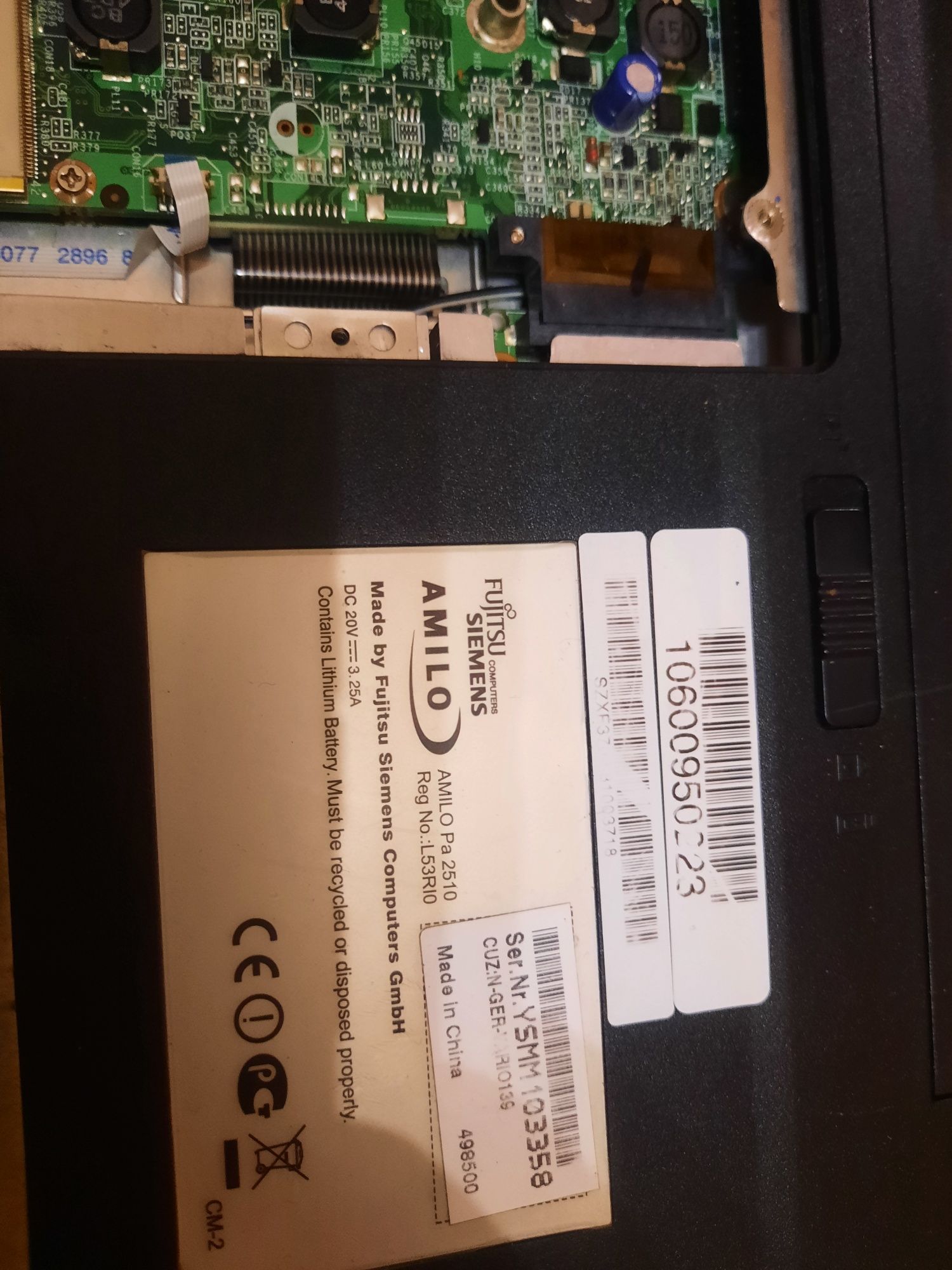Fujitsu Simens amilo 1510