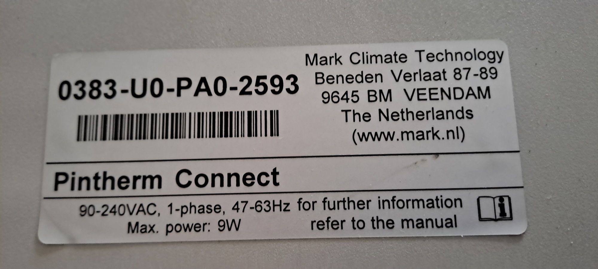 MARK PinTherm Connect cyfrowy termostat pomieszczeniowy