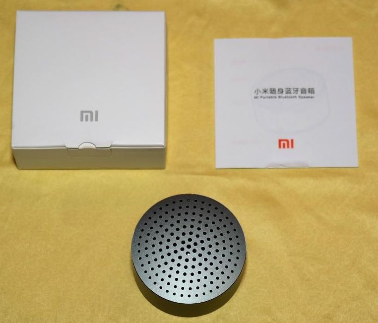 Coluna portátil Bluetooth Xiaomi speaker com mãos livres.