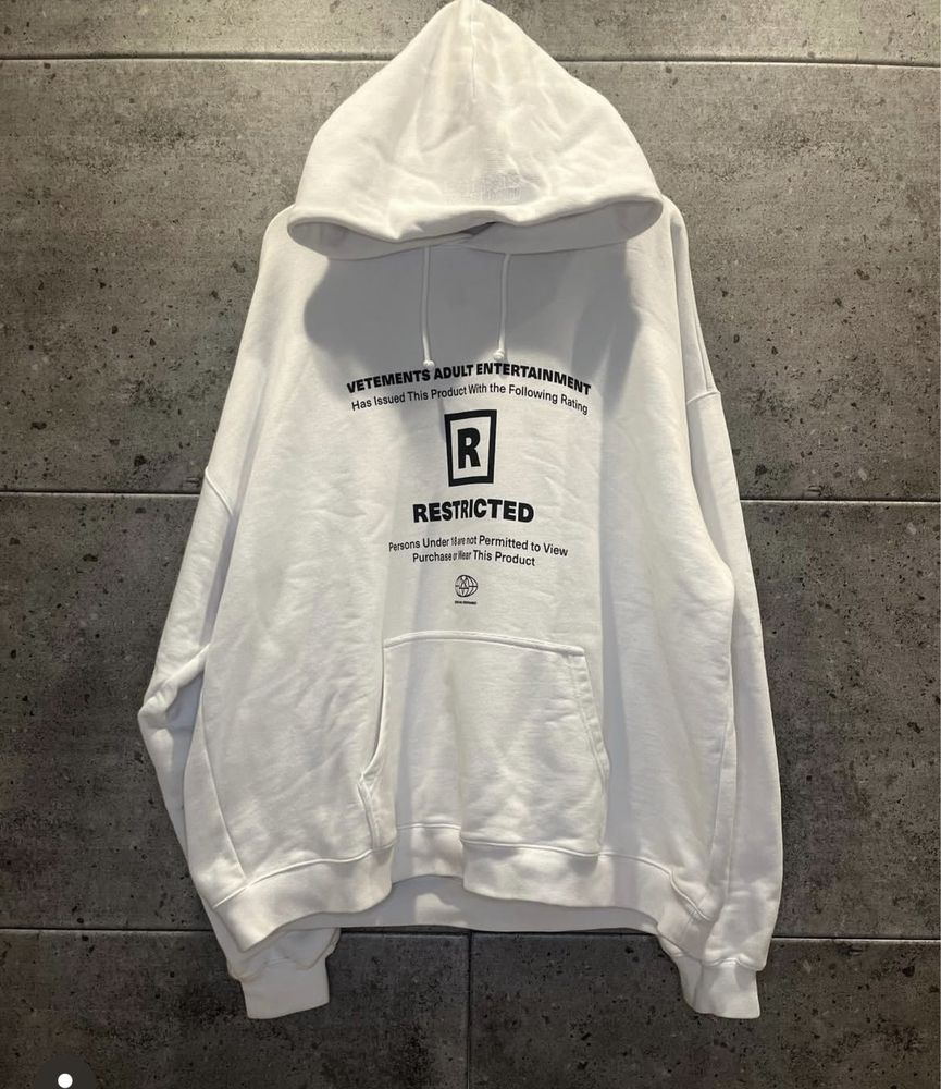 Білий Худі vetements ветменс