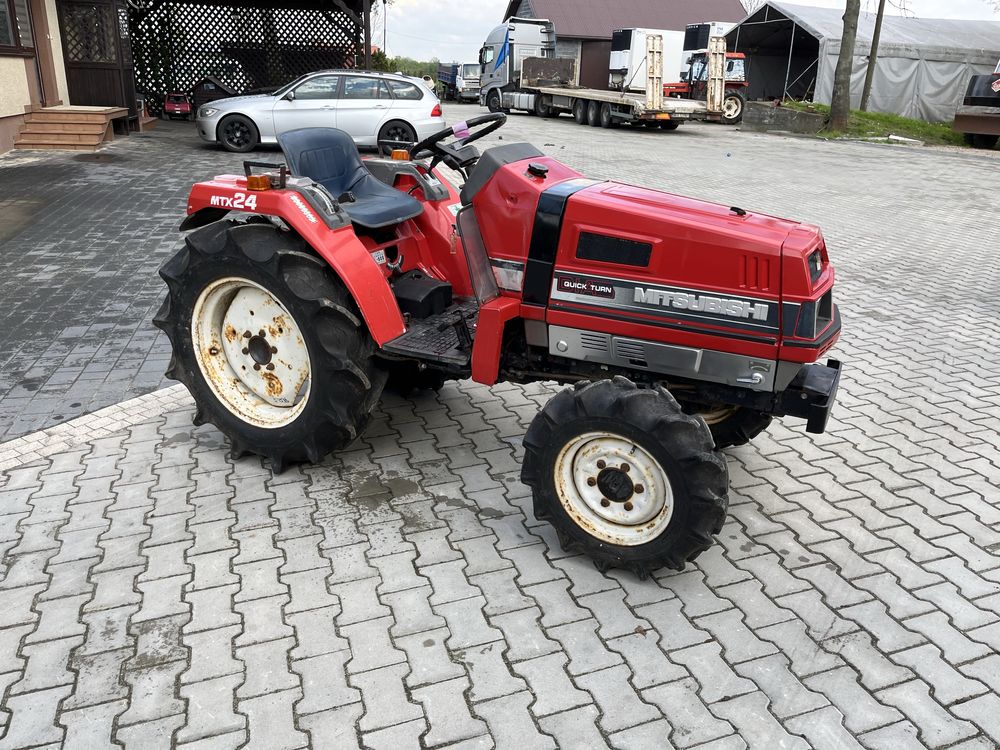 Mitsubishi mtx24 mt 24km 4x4 jak yanmar kubota iseki glebogryzarka