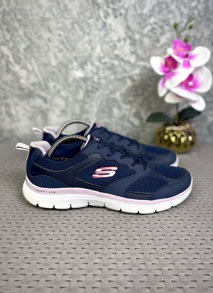 Skechers Flex-lite кроссовки 41 размер женские спортивные синие